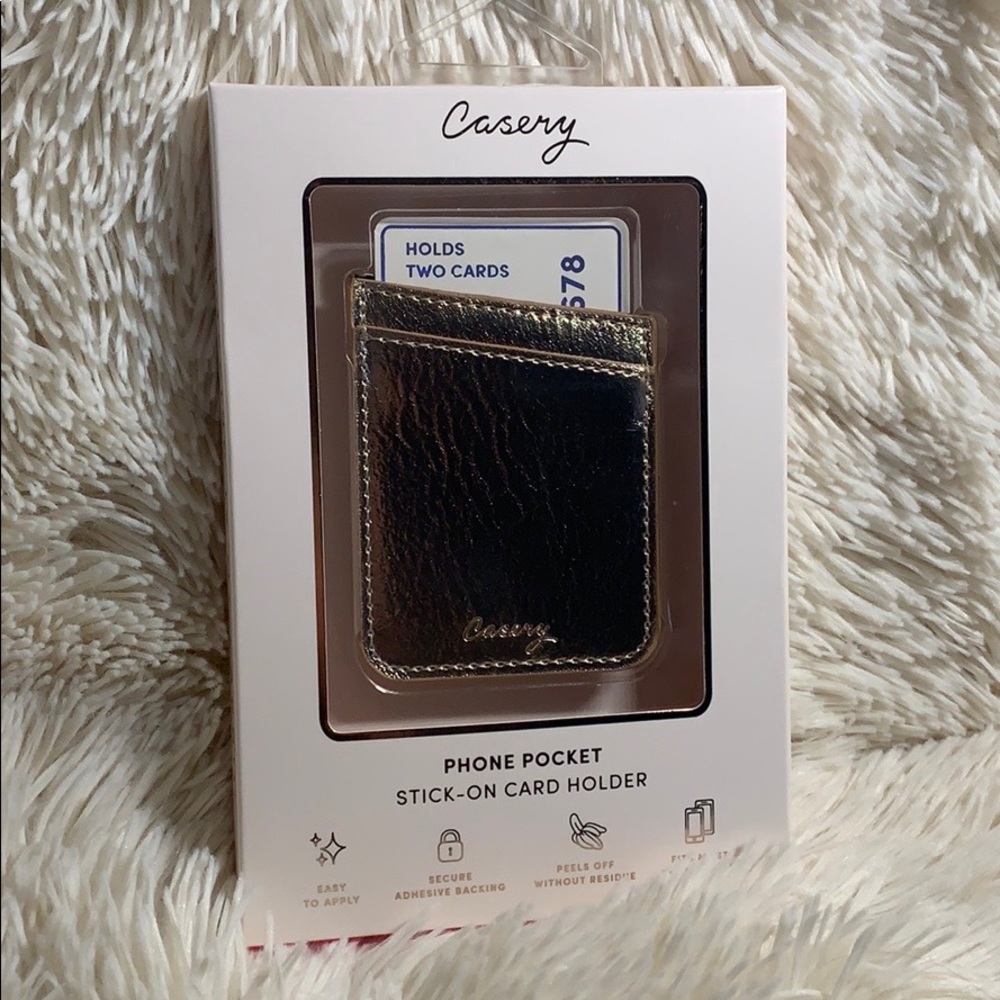 Rose Gold Casery Phone Pocket